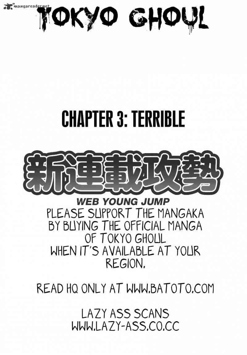 Tokyo Ghoul Chapter 3 1